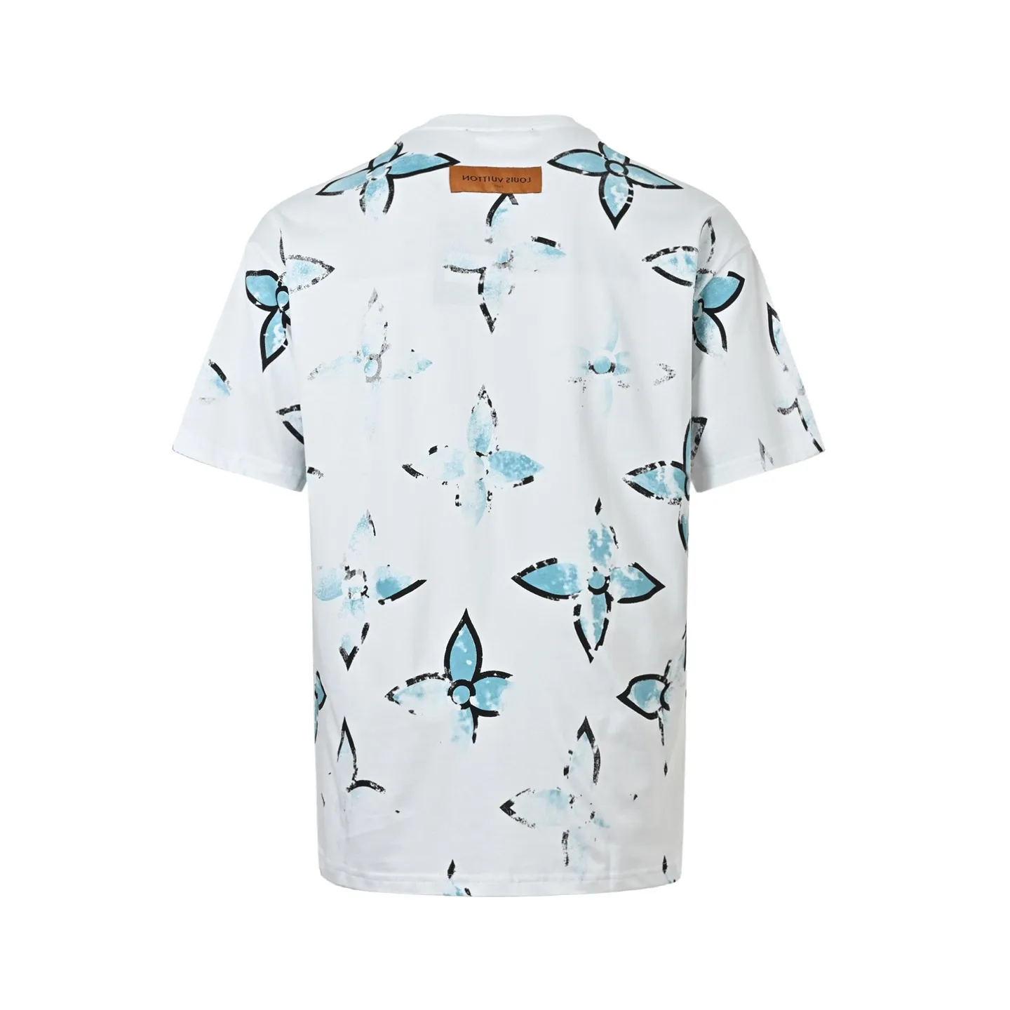 Louis Vuitton/Louis Vuitton all-over mottled presbyopia printed short-sleeves